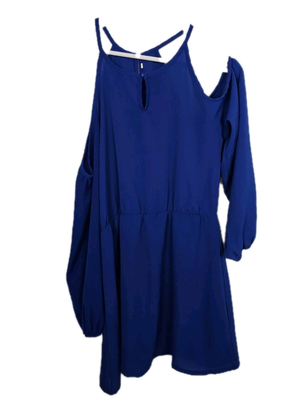 EK10315 Damen Kleid, blau, Gr.M1