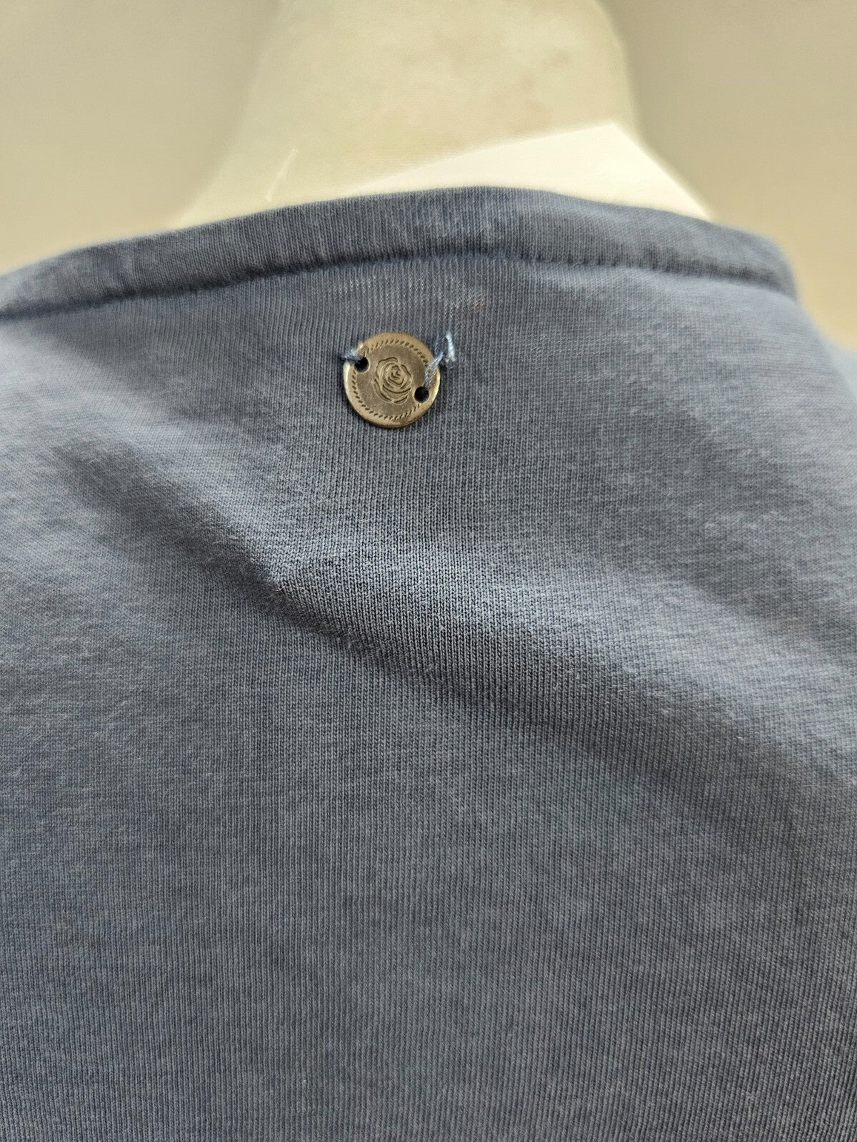 EK5921 Damen Kleid von Tchibo, graublau, Gr. 36/386