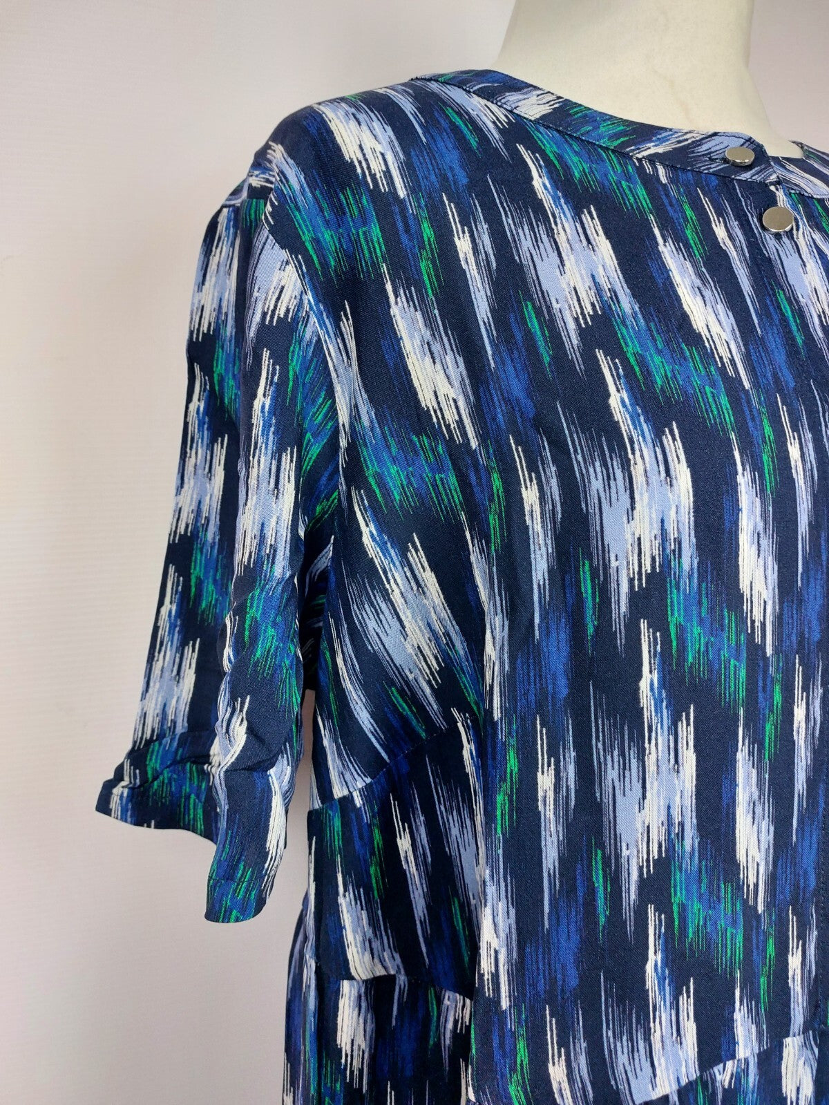 EK4271 Damen Sommerkleid von Sheego, marineblau, Gr. 442