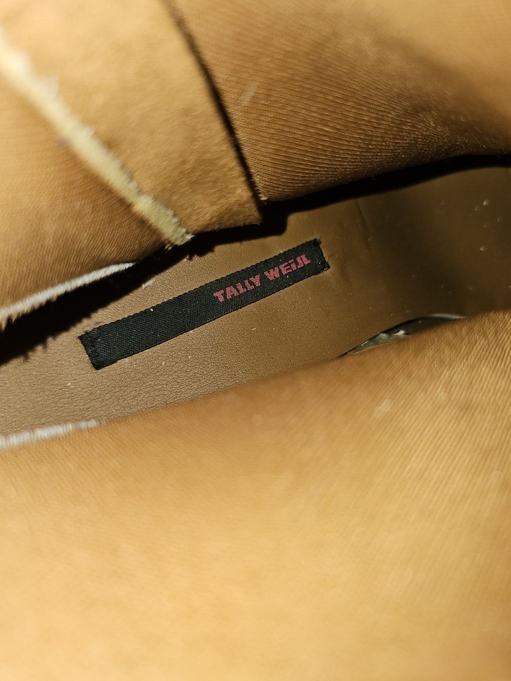 ES794 Damen Stiefelette  von Tally Weijl, braun, Gr.397