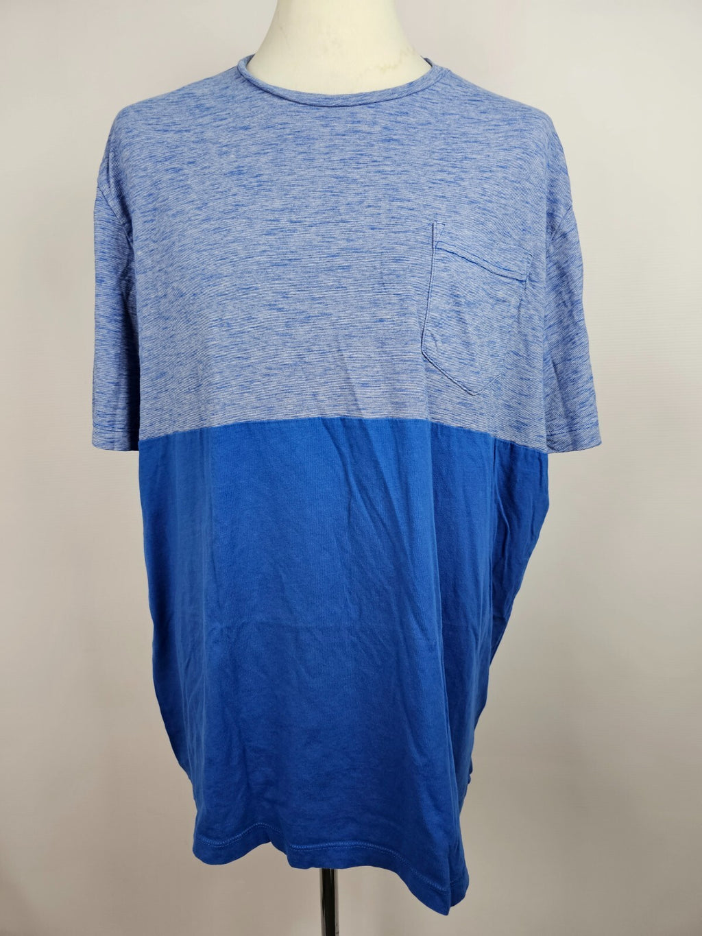 EK5448 Herren T-Shirt von Tom Tailor, blau, Gr. 3XL0