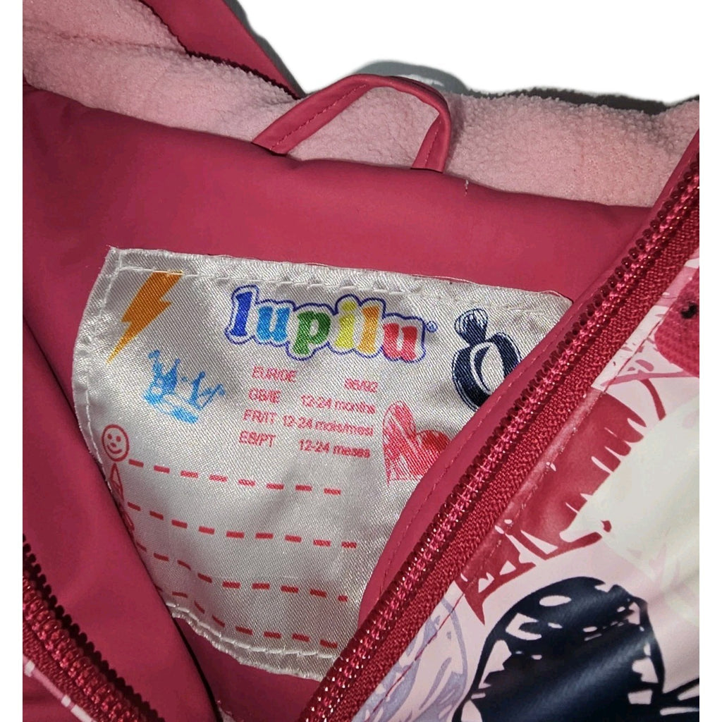 EK11332 Kinder Regenjacke von Lupilu, Rosa, Gr. 86/921