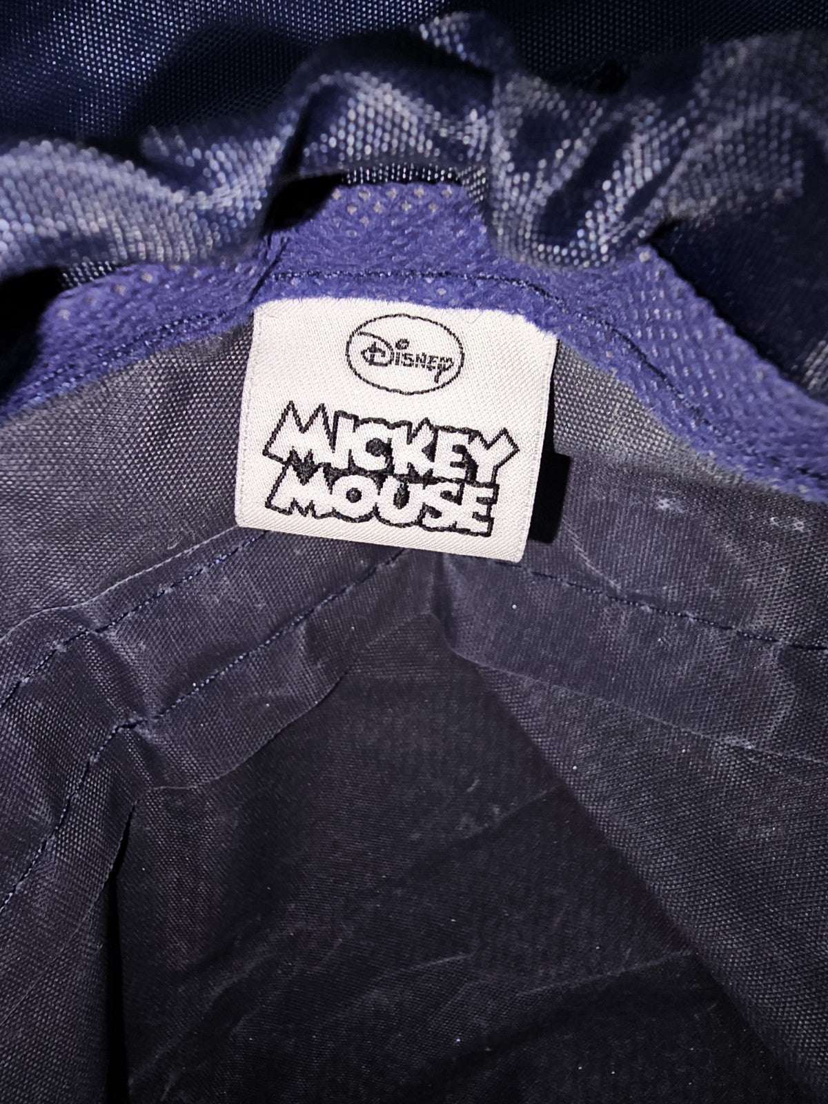 EK9109 Kinder Rucksack von Mickey Mouse, blau-weiß-rot, Mittelgroß6
