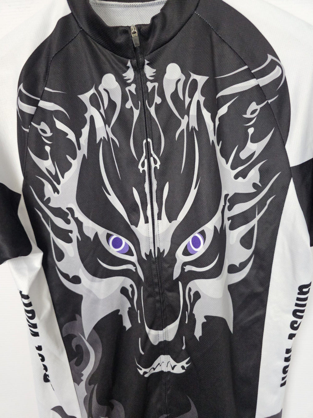 EK1245 Herren Fahrradjacke von Ghost Wolf, Schwarz/Weiß, Gr. L1