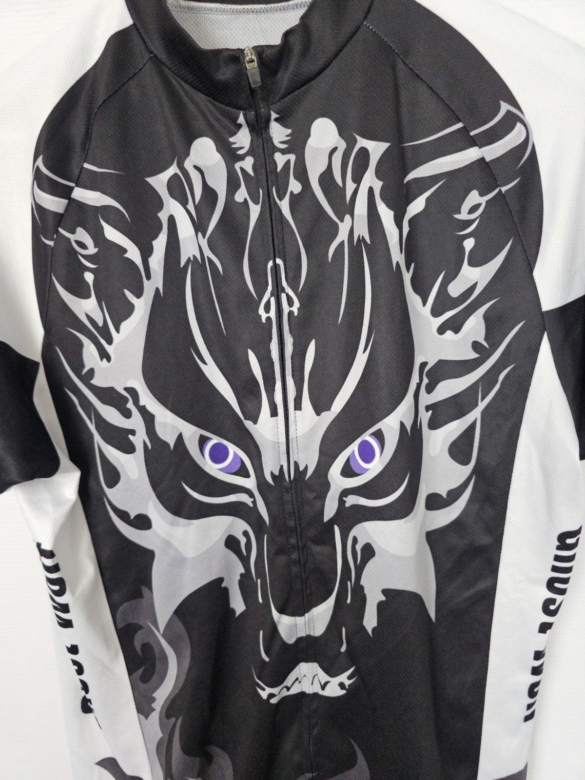EK1245 Herren Fahrradjacke von Ghost Wolf, Schwarz/Weiß, Gr. L1