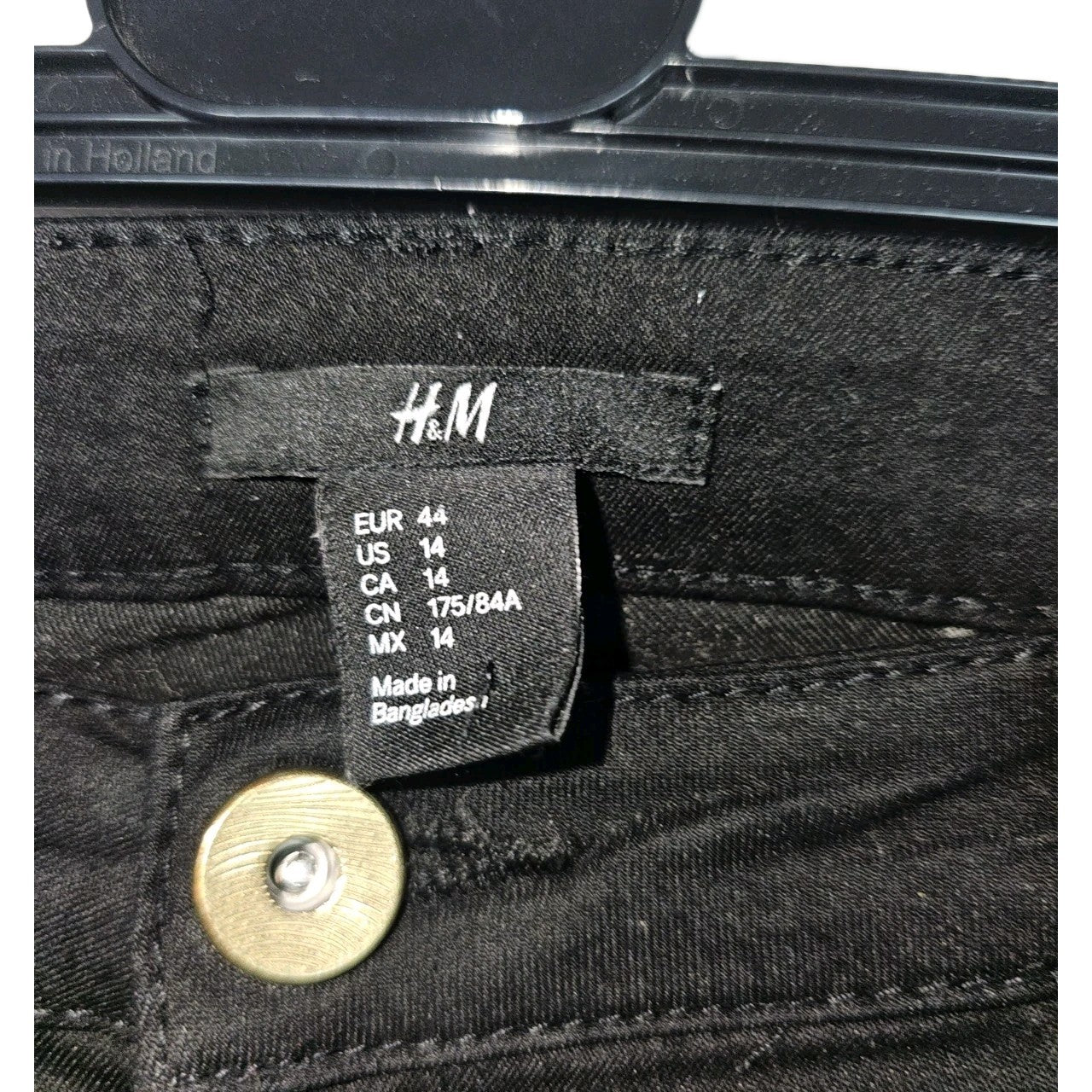 EK11157 Damen Jeans von H&M, Schwarz, Gr. 441