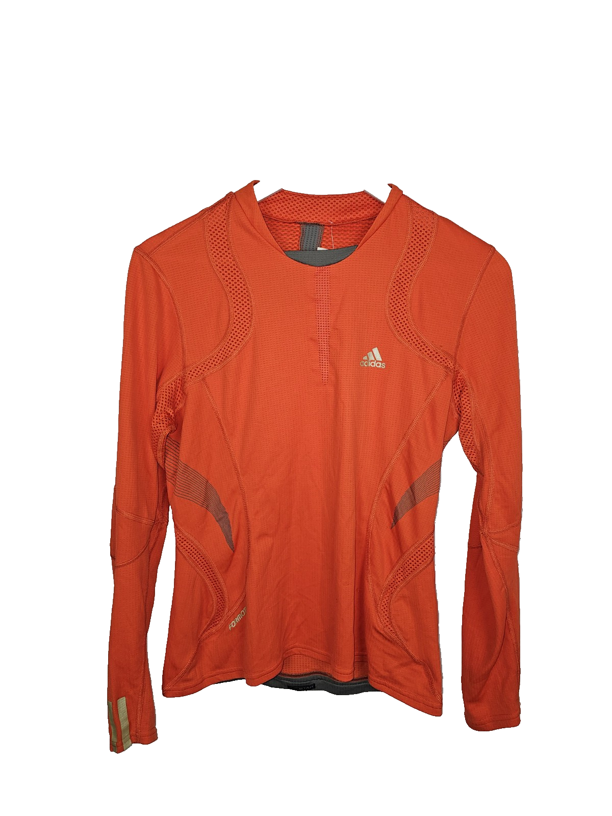 EK7434 Damen Langarmshirt von Adidas, orange, Gr.M0