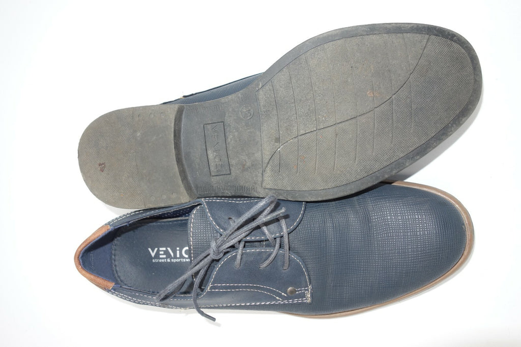 ES0284 Herren Halbschuhe von Venice, blau, 426