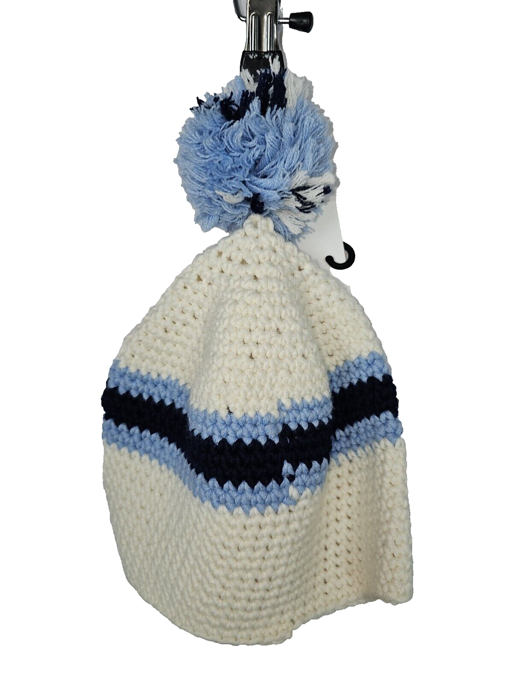 EK6888 Damen Mütze, Blau-weiß1