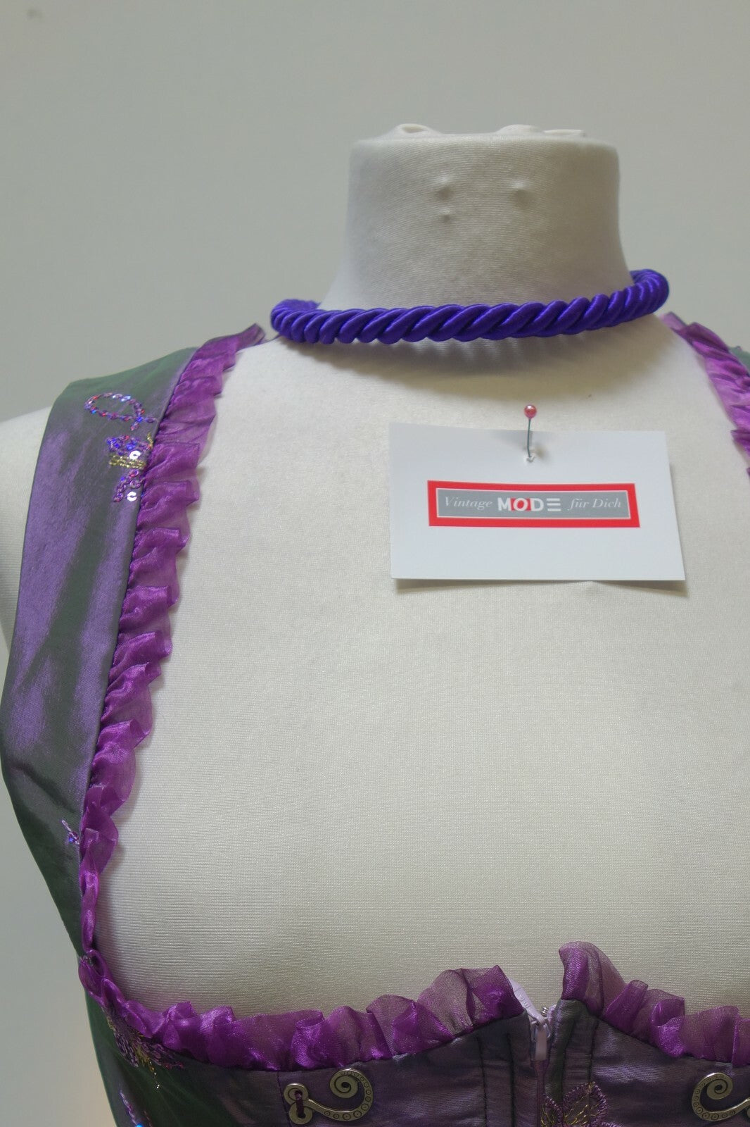 EK0653 Damen Dirndl von Hammerschmid, lila, 363