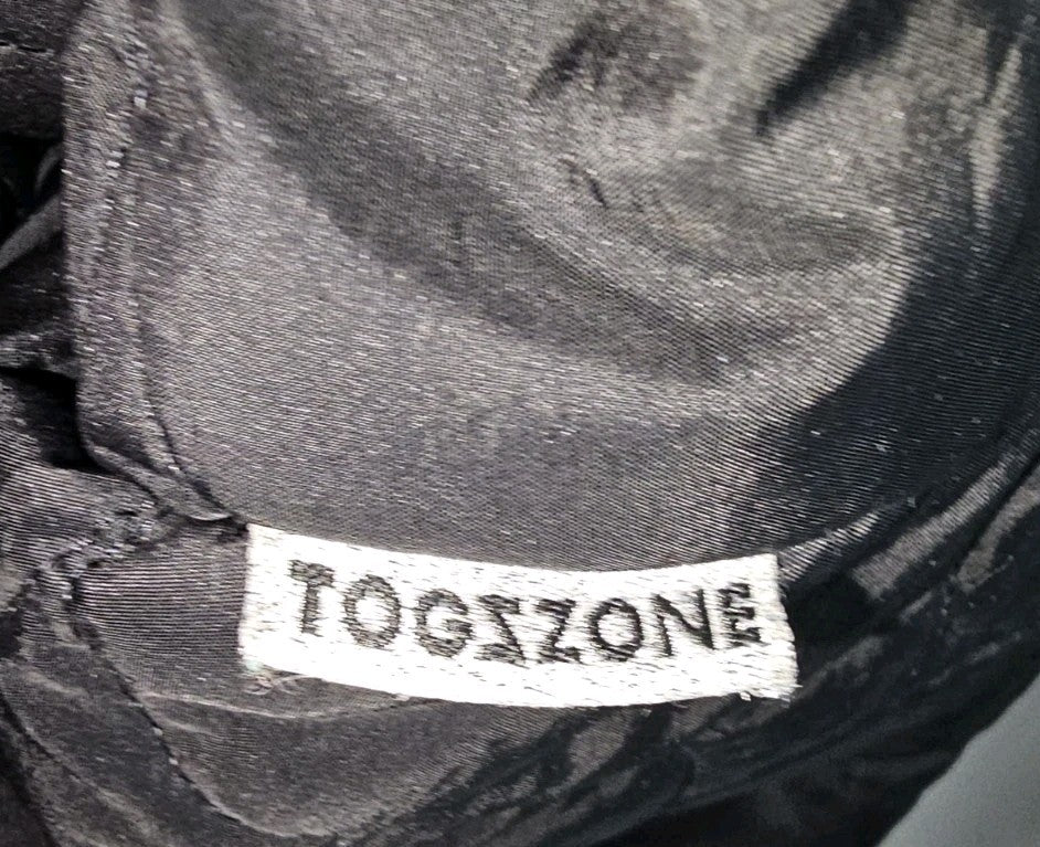 EK9723 Damen Wendejacke von Togzzone, Schwarz/Mehrfarbig, Gr. Ca. S/M4