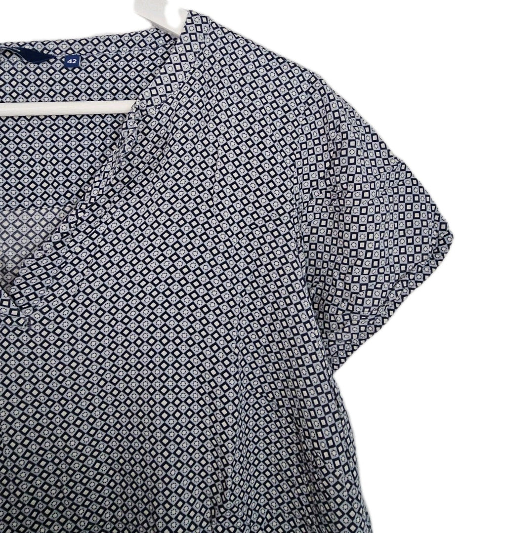 EK10867 Damen Bluse von Tom Tailor, blau, Gr.422