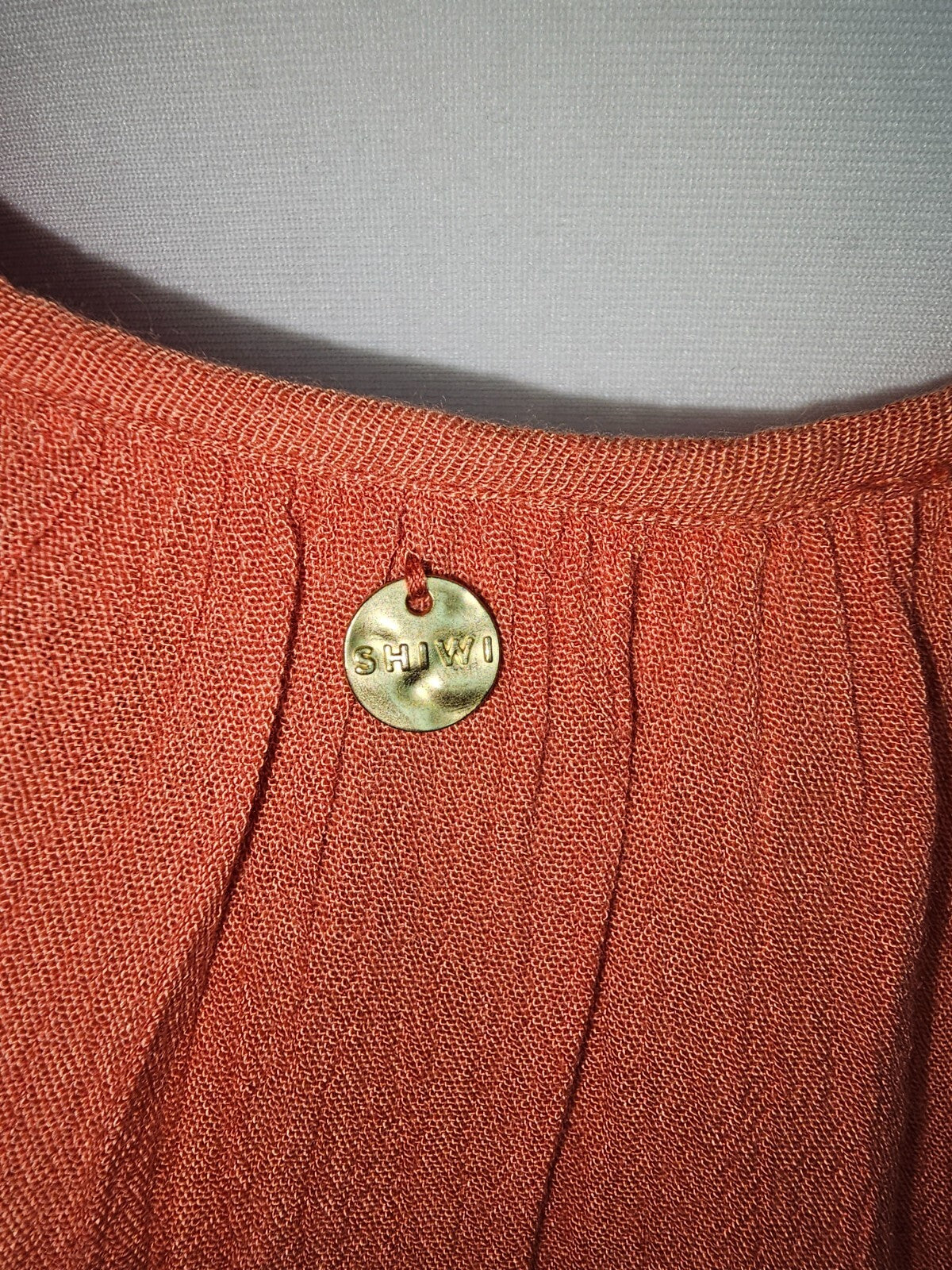 EK6434 Damen Kleid von Shiwi, orange, Gr.M4