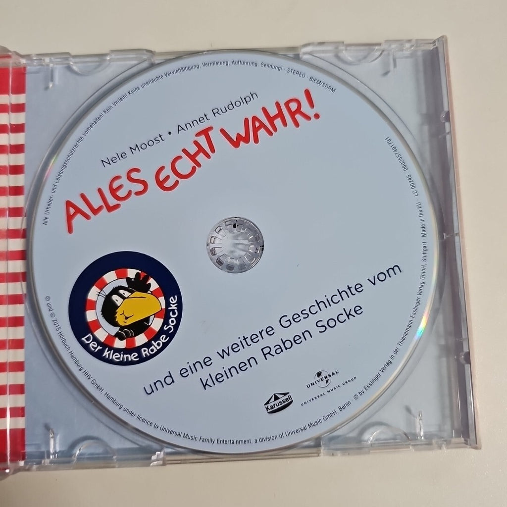 EB2277 Alles echt wahr! und eine weitere Geschichte vom kleinen Raben Socke 1