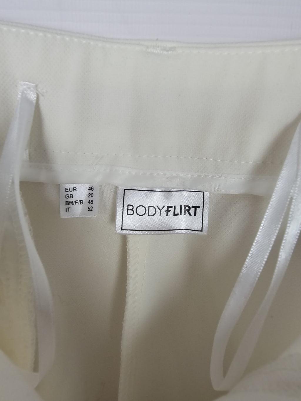 EK7572 Damen Hose von Bodyflirt, Weiß, Gr. 465