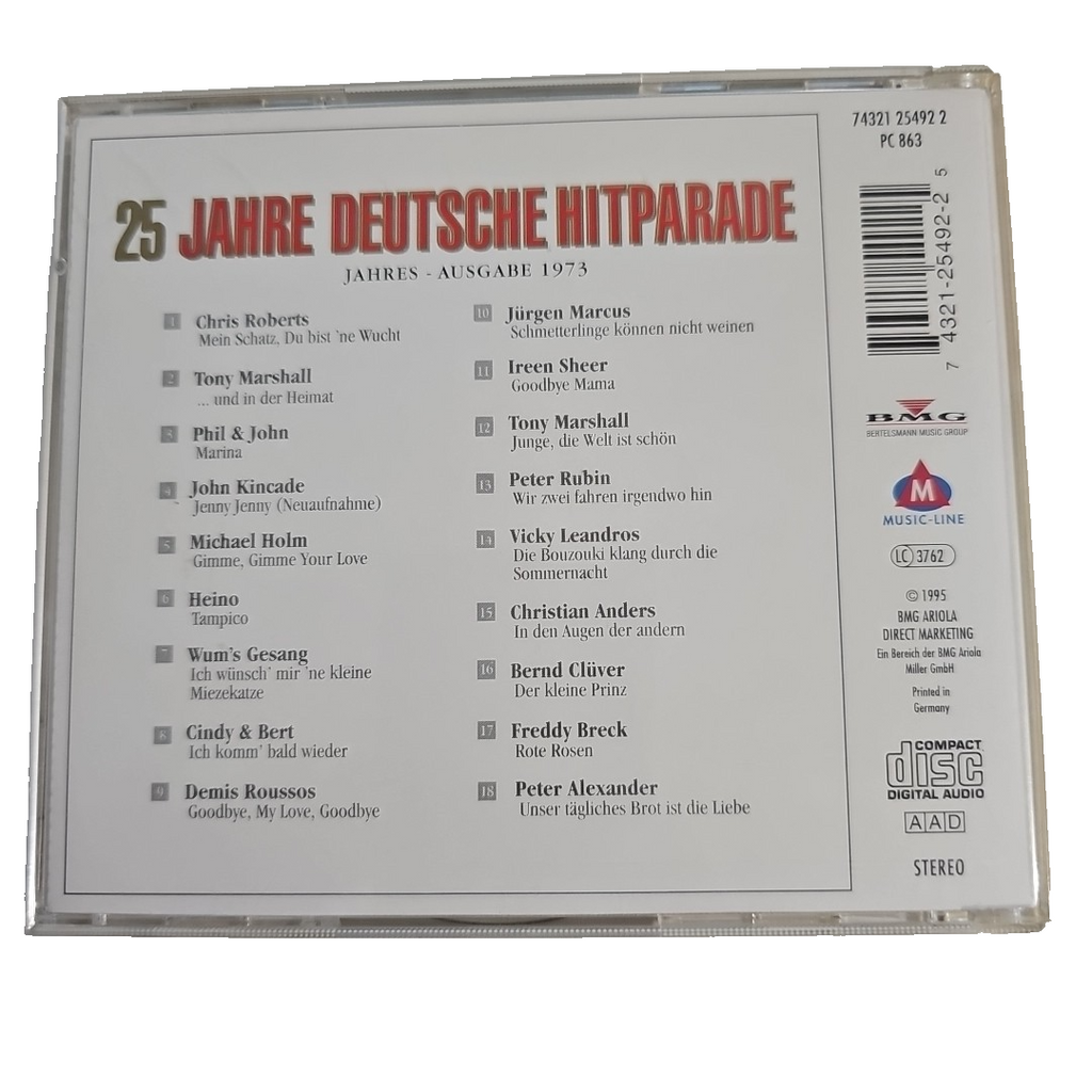 EB3135 25 Jahre deutsche Hitparade (Dieter Thomas Heck) 1973:Chris Roberts2