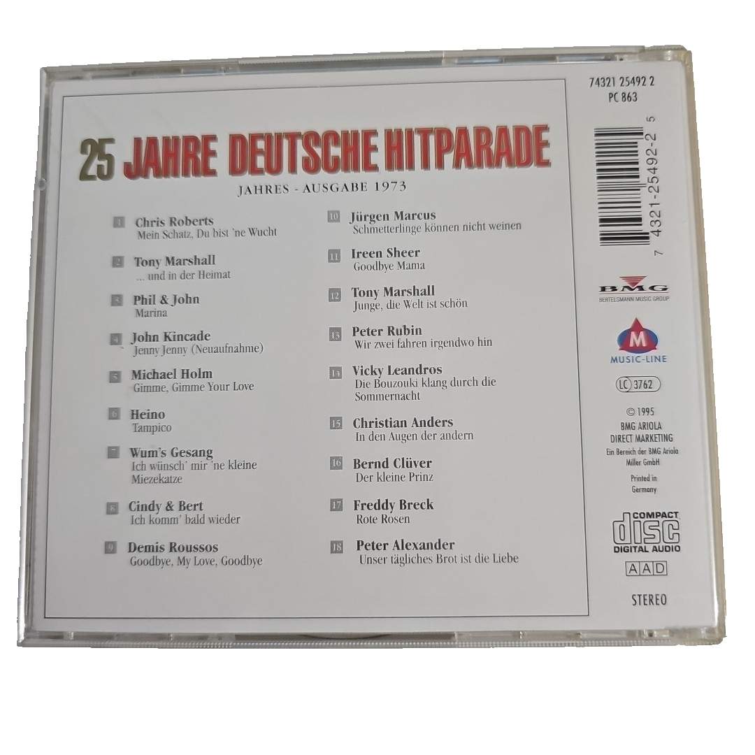EB3135 25 Jahre deutsche Hitparade (Dieter Thomas Heck) 1973:Chris Roberts2