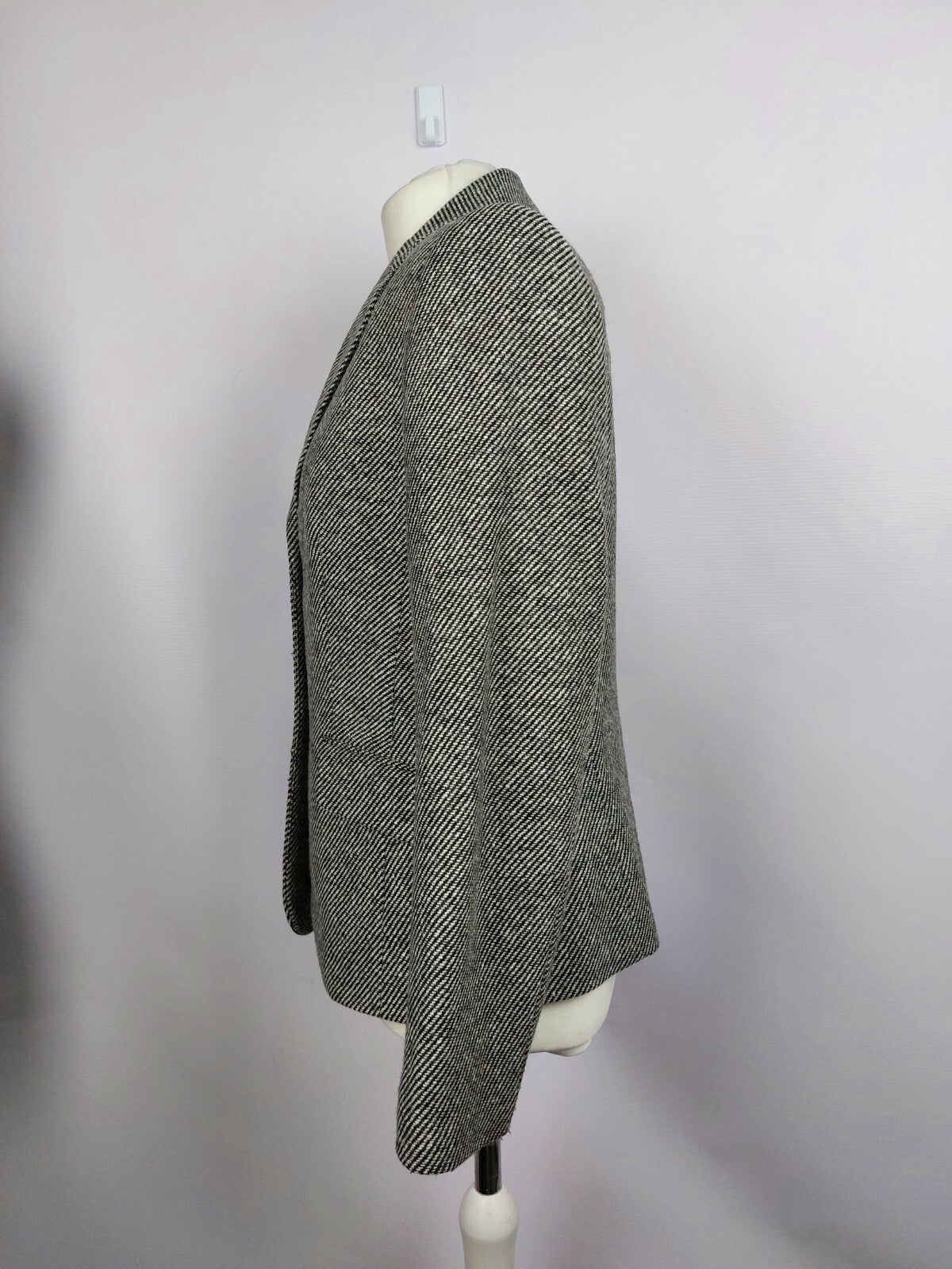 EK3371 Damen Blazer von Jake´s, schwarz/weiß, Gr. 404
