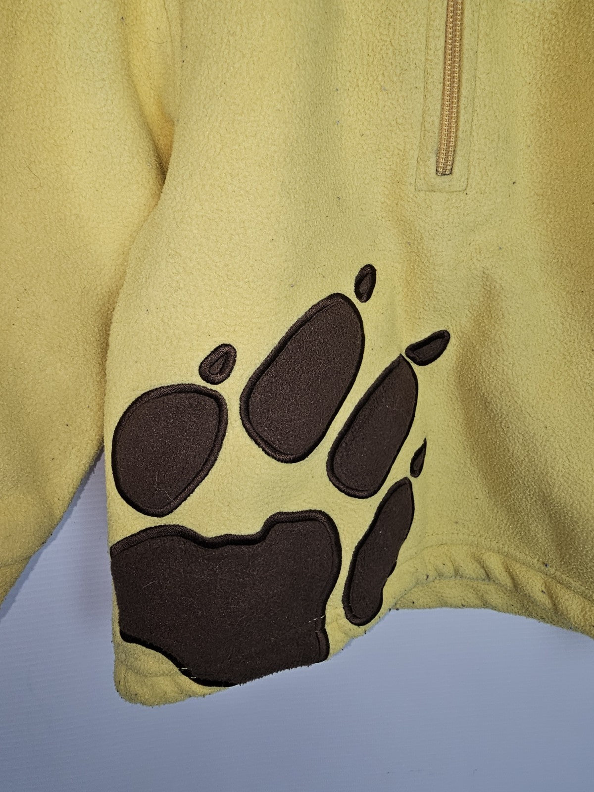 EK7695 Kinder Pullover von Jack Wolfskin, Gelb, Gr.921
