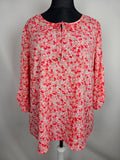 EK6111 Damen Bluse von Canda, rot, Gr.480