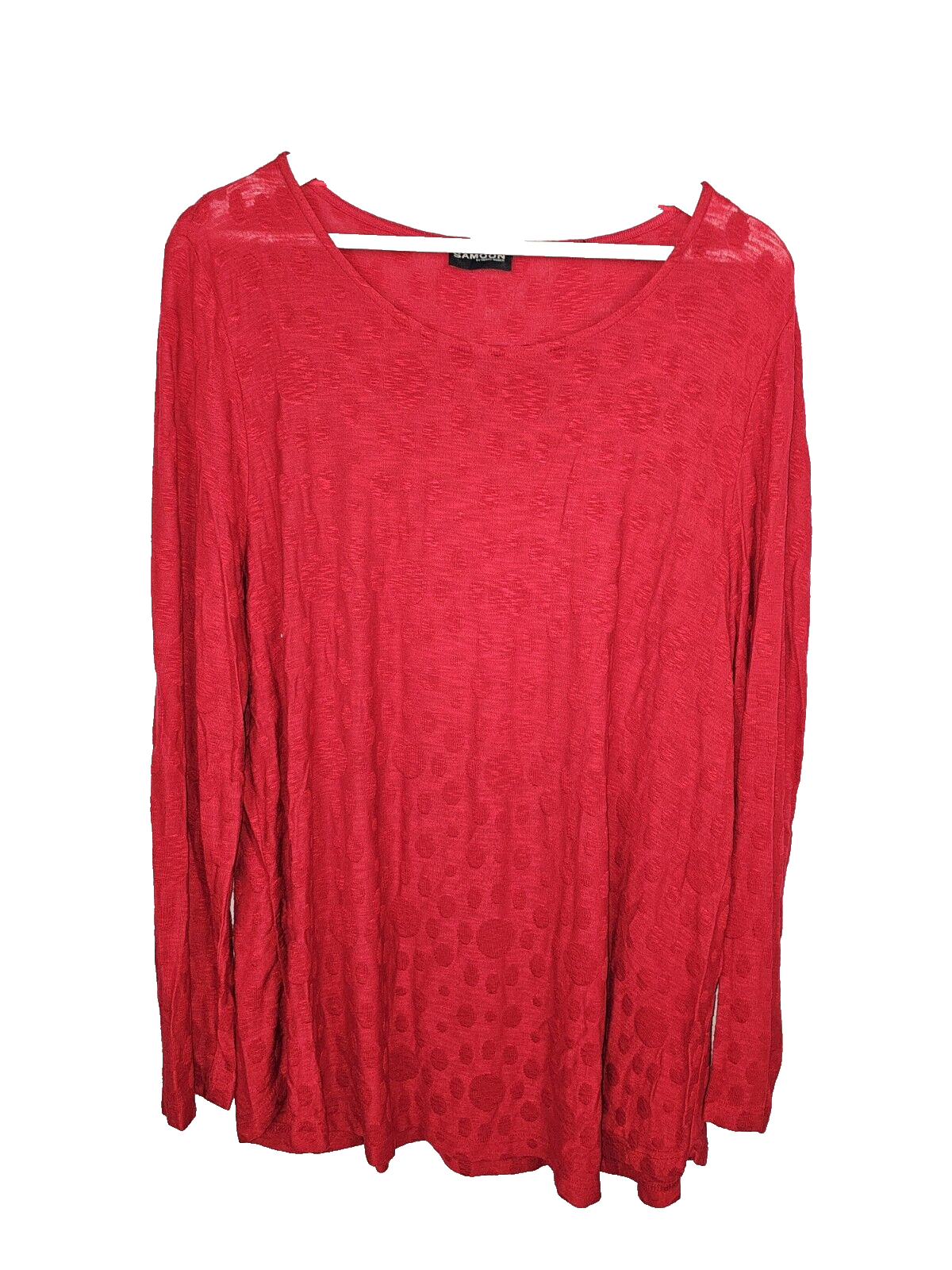 EK3615 Damen Pullover von Samoon, Rot, Gr.460