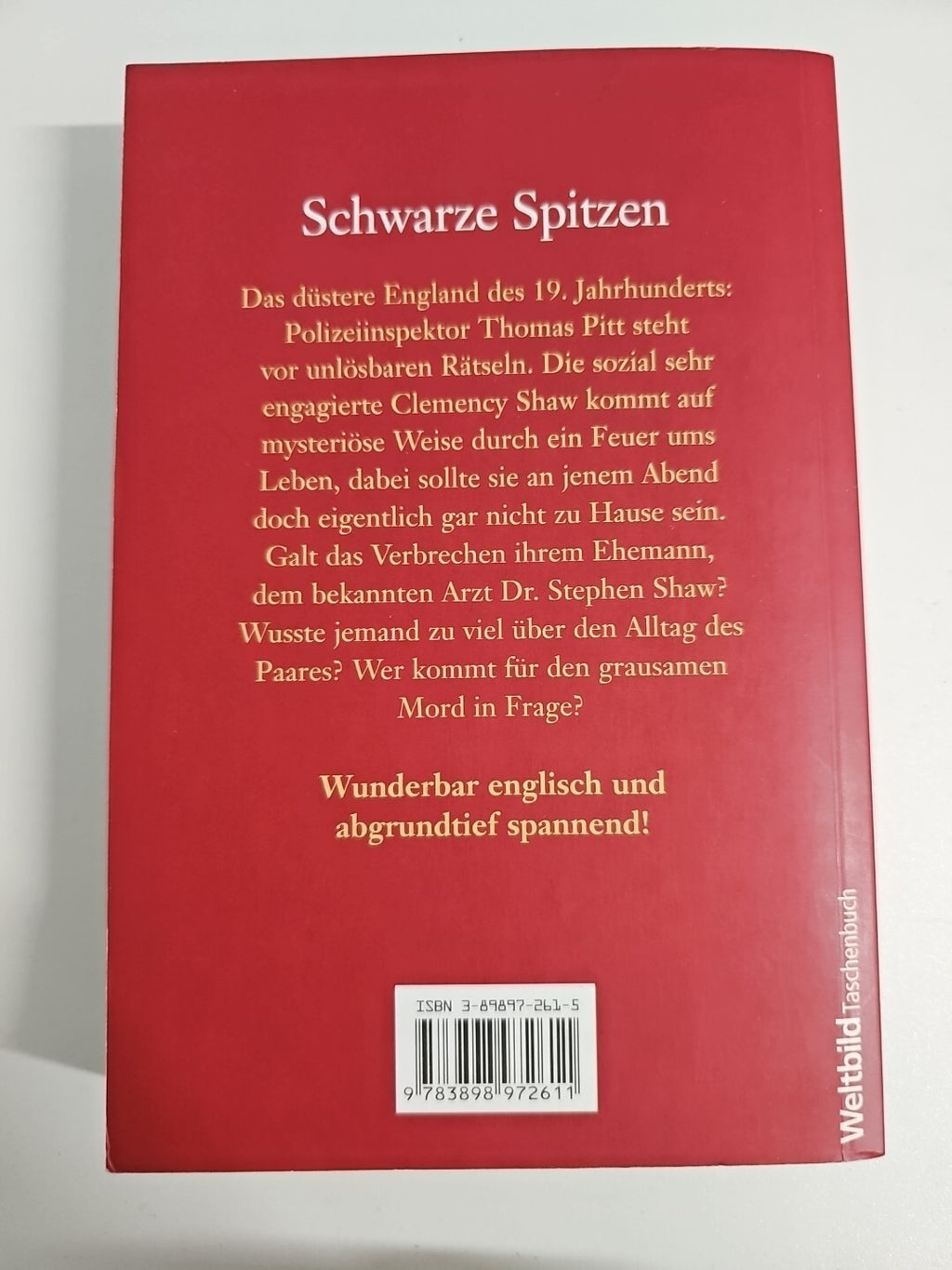 EB793 Schwarze Spitzen von Anne Perry     1