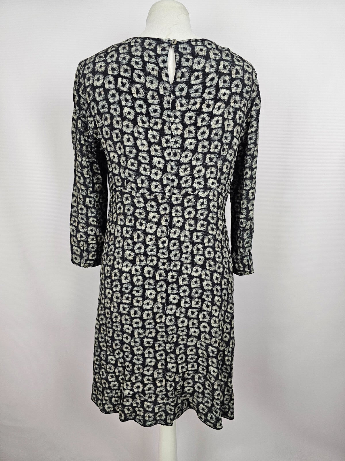 EK5342 Damen Kleid von Marc O`Polo, schwarz/beige, Gr. 364