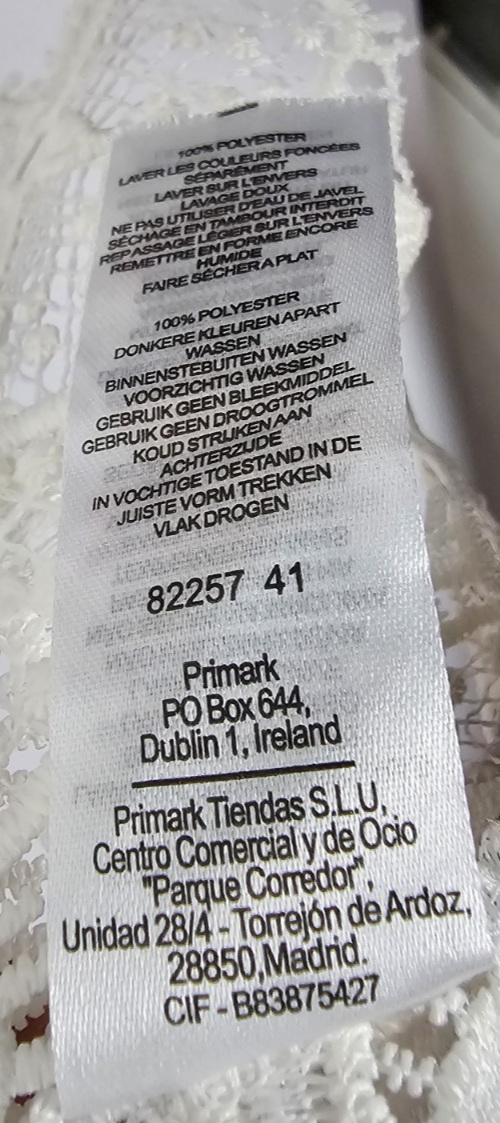 EK8218 Damen Bluse von Atmosphere, Weiß, Gr. Xs3