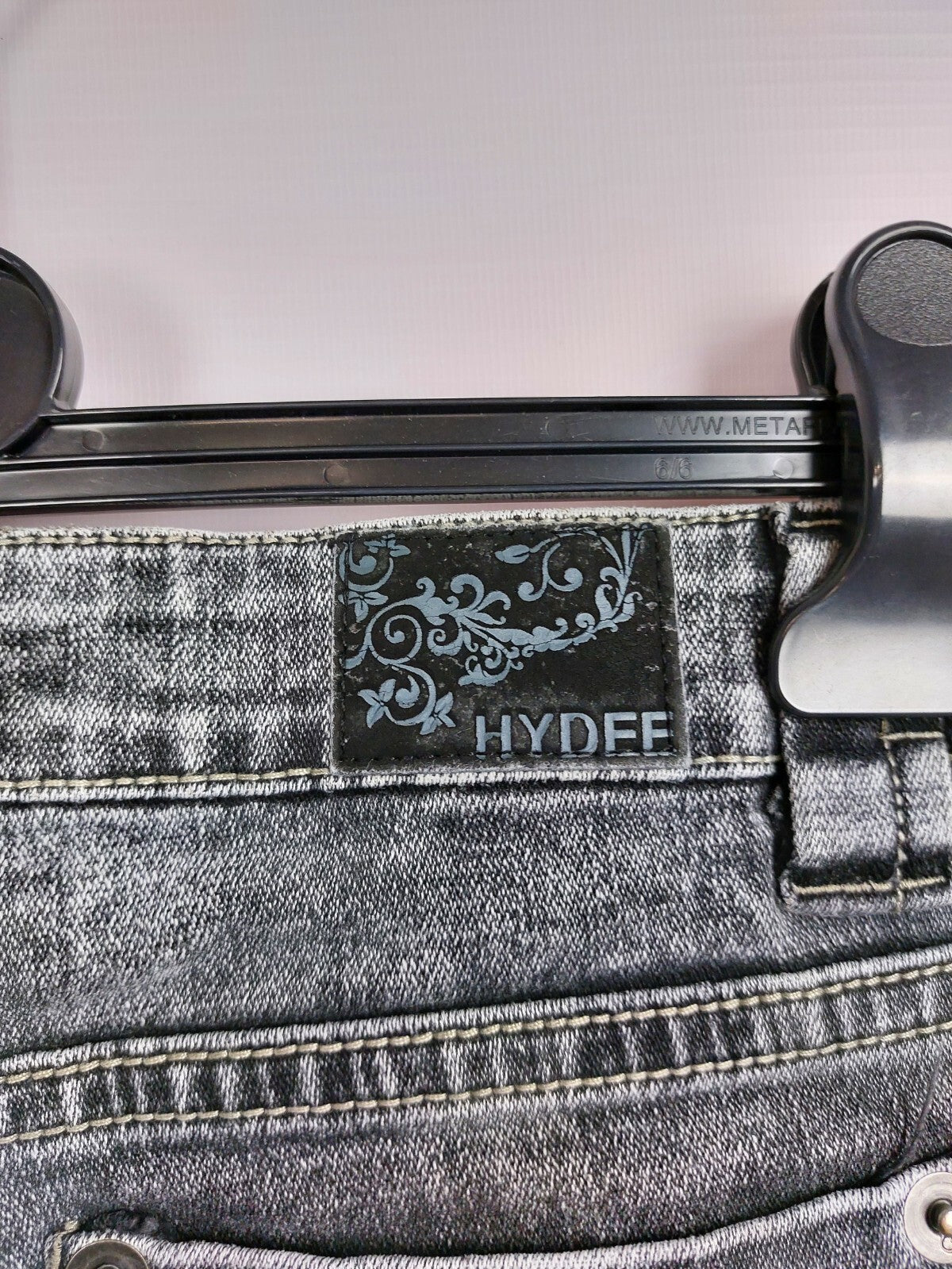 EK0188 Damen Jeans von Hydee Color, grau, Gr.389