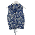 EK9986 Damen Bluse Von White Stuff, Blau, Gr. 380