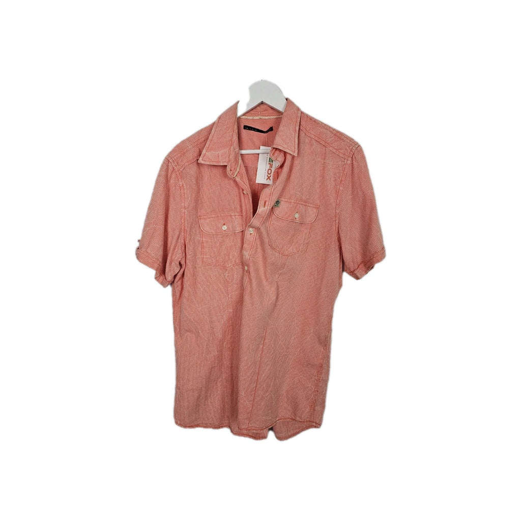 EK11134 Herren Hemd Gin Tonic Gr.L Rot Karriert0
