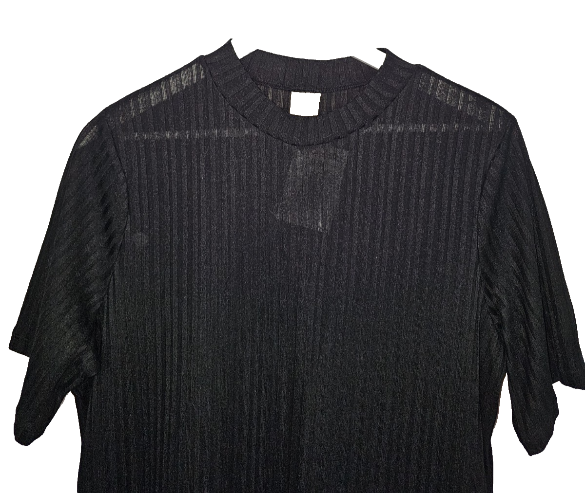EK8232 Damen Tshirt von H&M  Schwarz, Gr. XL1