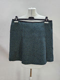 EK6325 Damen Rock von Marc O`Polo, schwarz/teal/gelb, Gr. 380