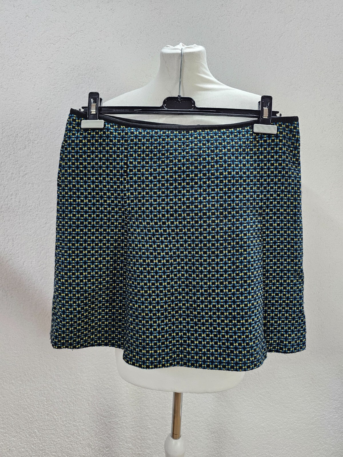 EK6325 Damen Rock von Marc O`Polo, schwarz/teal/gelb, Gr. 380