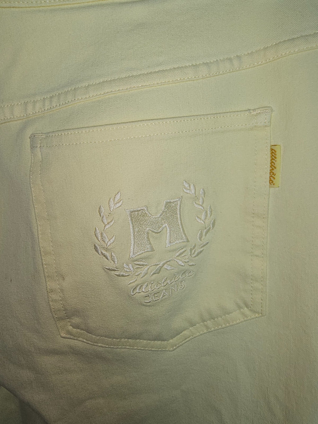 EK0751 Damen Stoffhose von Michèle, Gelb, Gr.: 423