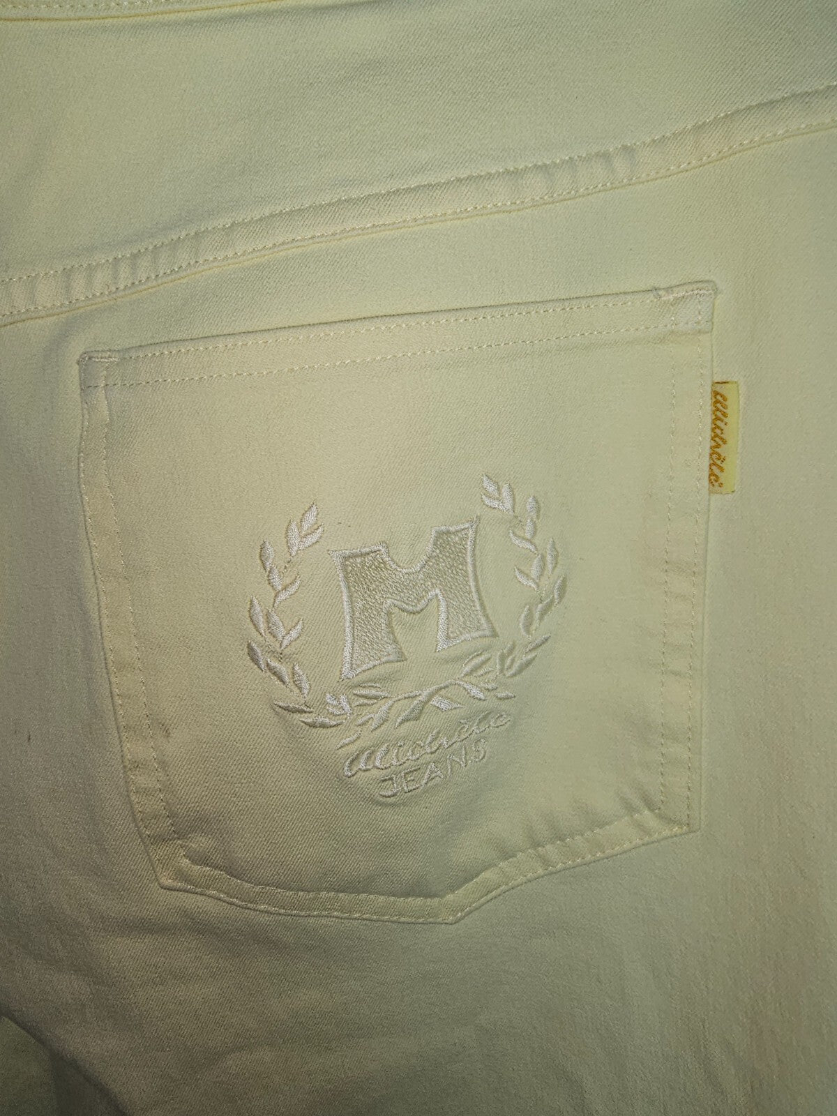 EK0751 Damen Stoffhose von Michèle, Gelb, Gr.: 423