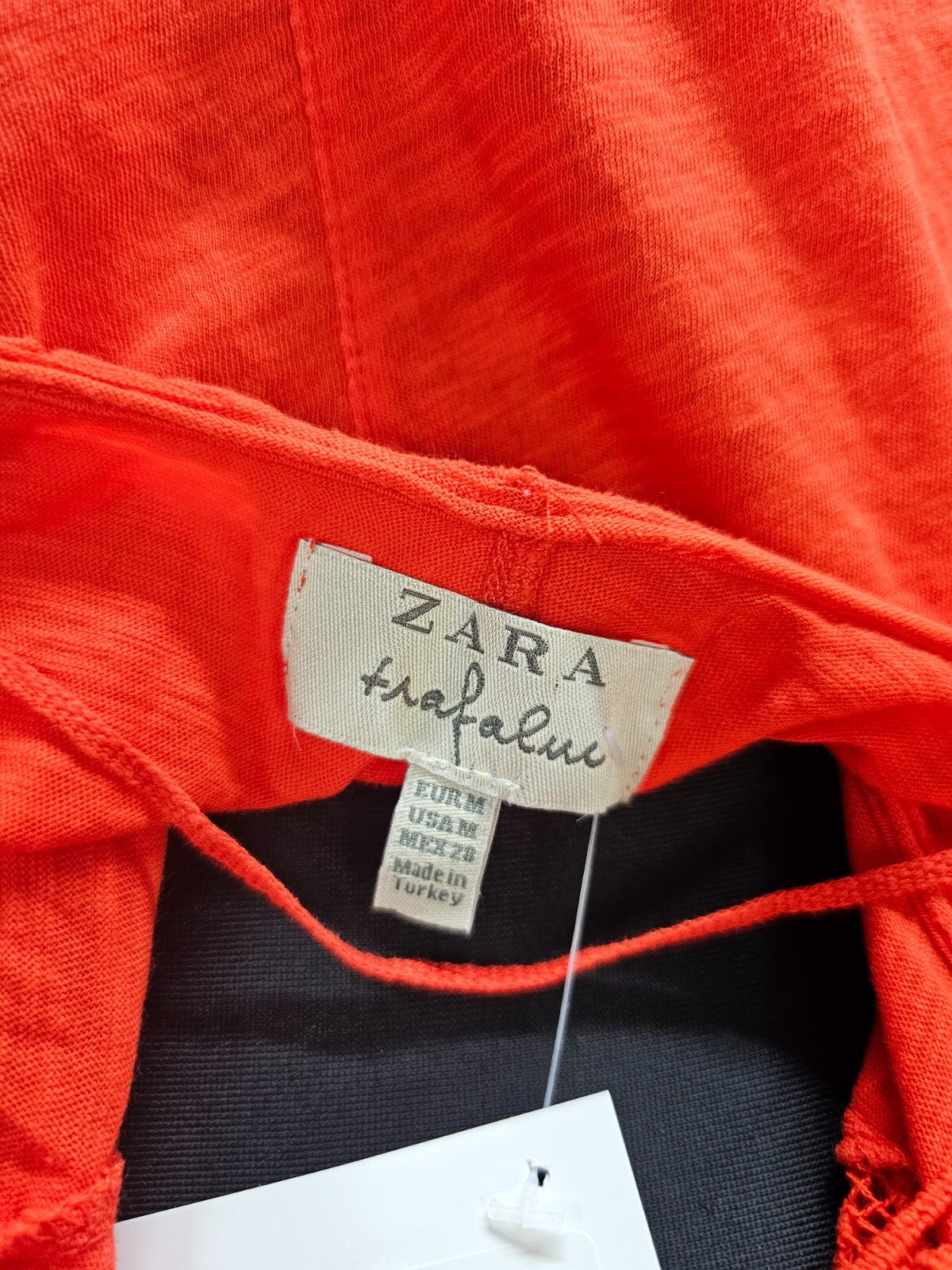 EK3277 Damen Shirt von Zara, orange, Gr. M4