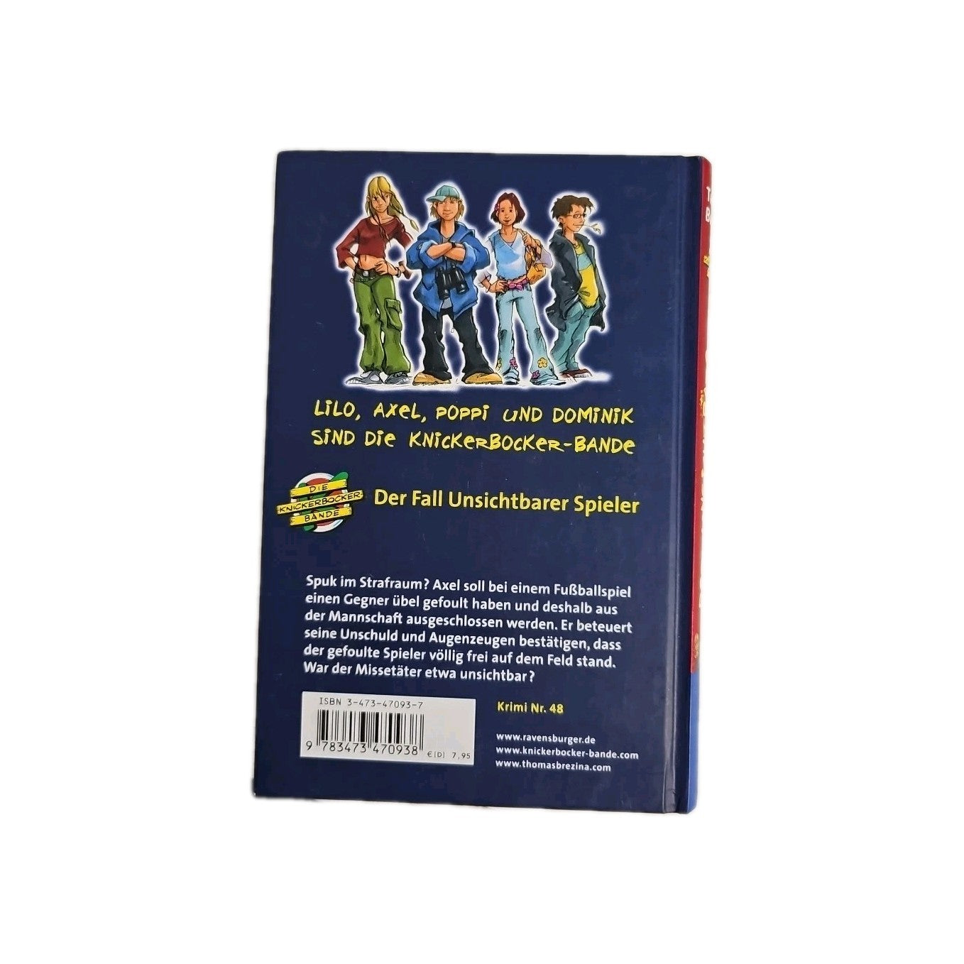 EB3981 Die Knickerbocker-Bande 48: Der unsichtbare Spieler... 1