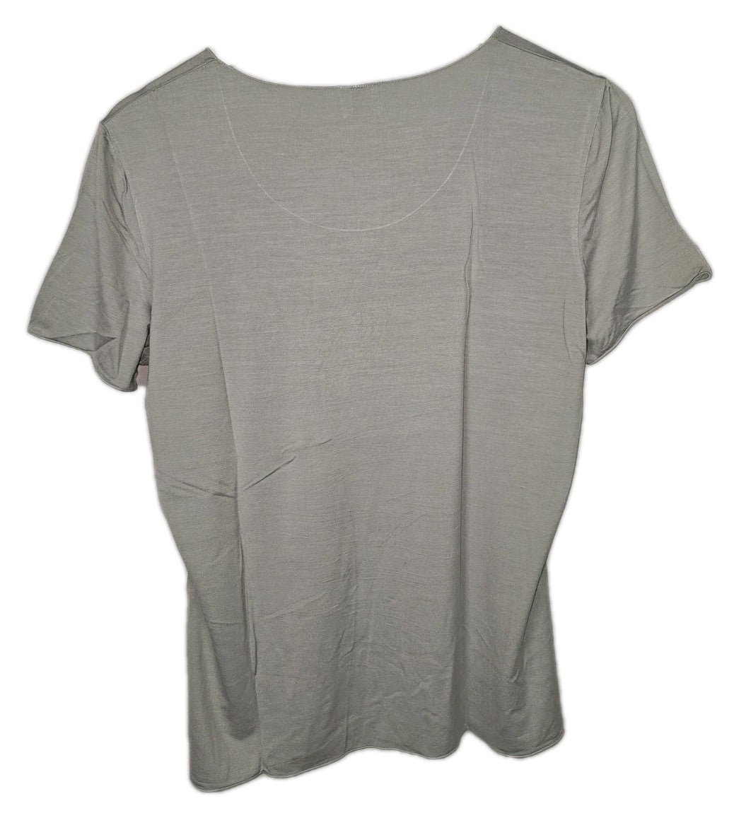 EK9391 Damen T-Shirt von Armani, Mintgrün, Gr. Ca M2