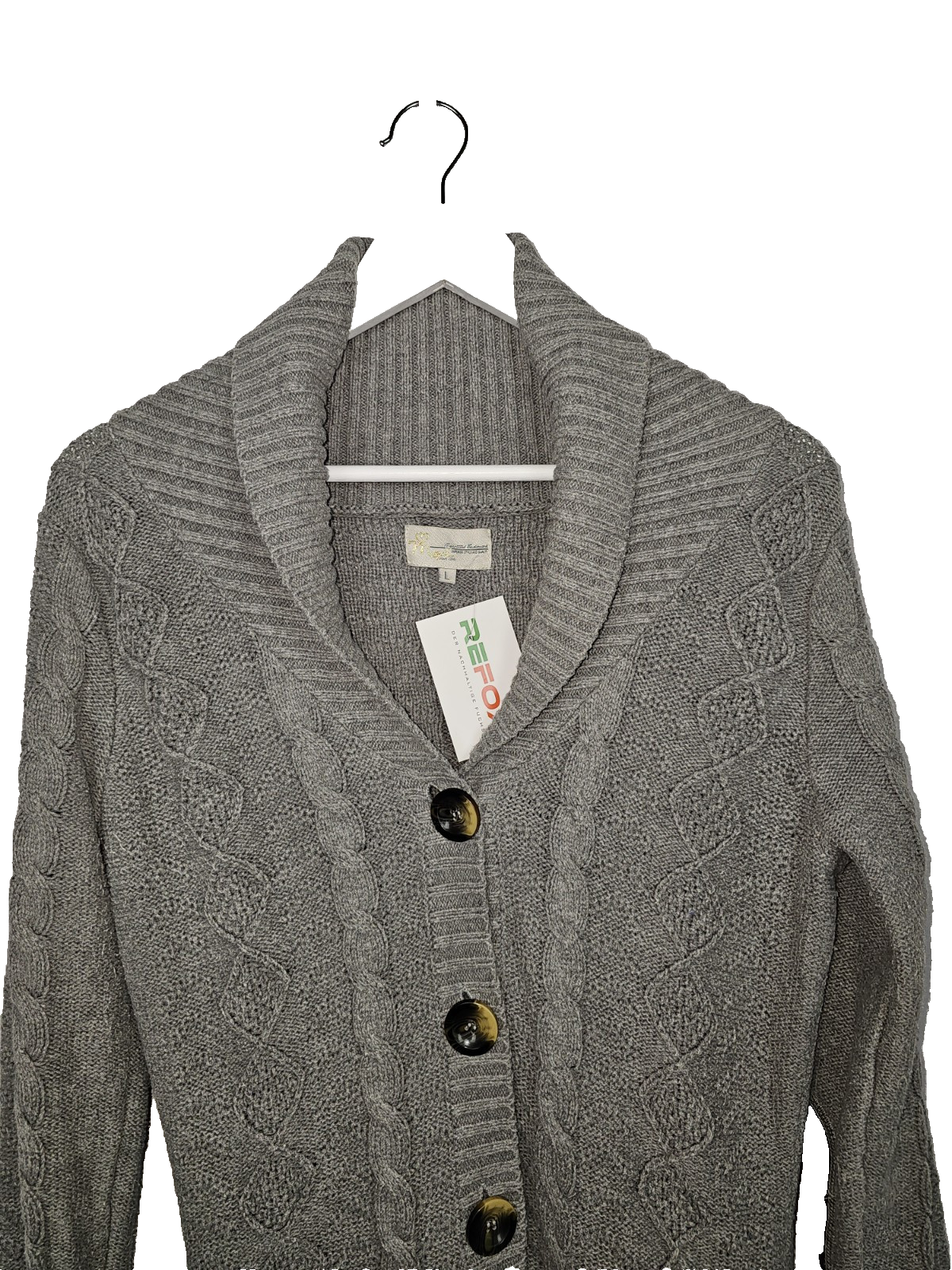 EK7143 Damen Strickjacke von Magal, Grau, Gr.L1
