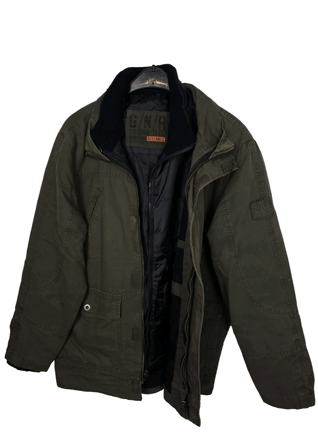 EK7470 Herren 2 in 1 Bomberjacke, Braun, Gr.525