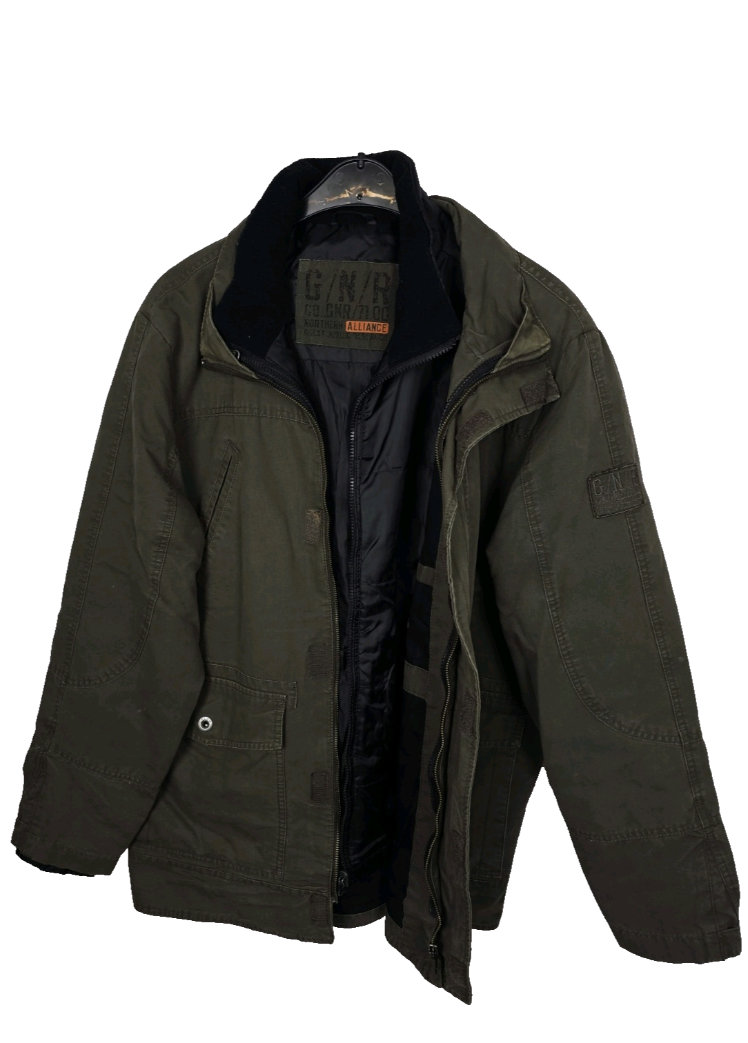 EK7470 Herren 2 in 1 Bomberjacke, Braun, Gr.525