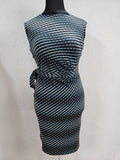 EK5945 Damen Kleid von Super Stition, blau/braun, Gr. 400