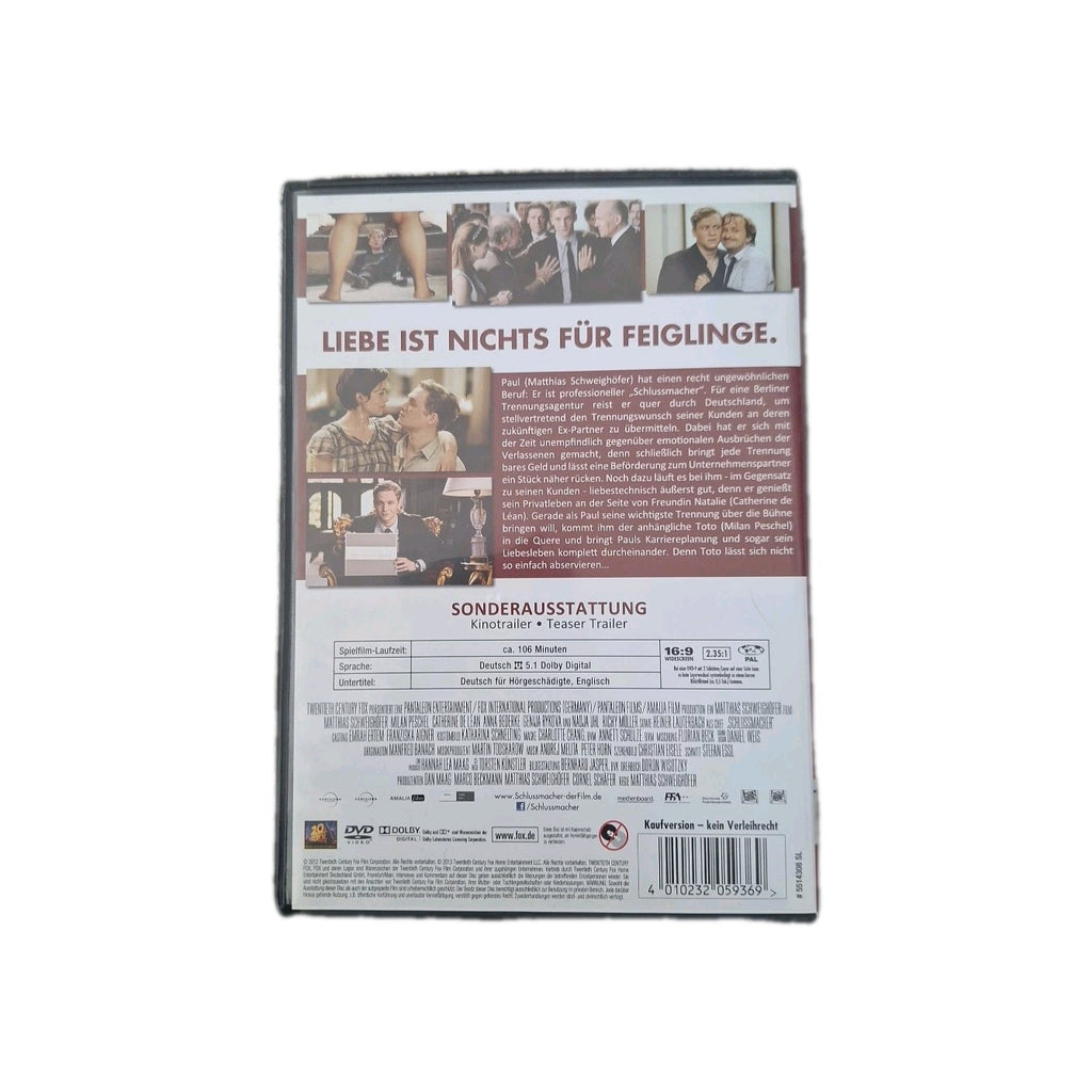 EB3629 DVD - Schlussmacher - Film von Matthias Schweighöfer 5.1 Dolby Digital1