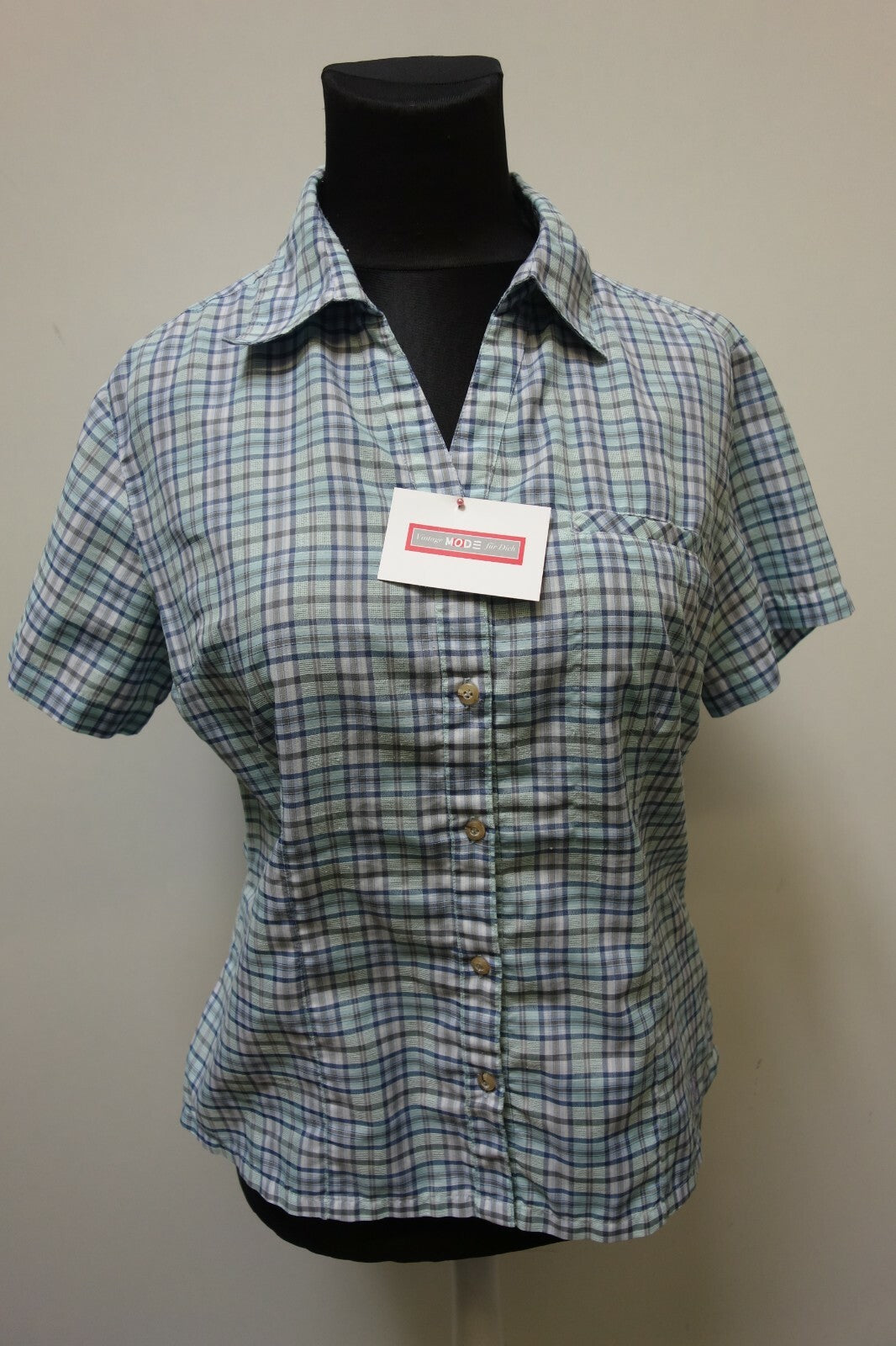 EK0773 Damen Bluse von maul, kariert, Gr 440