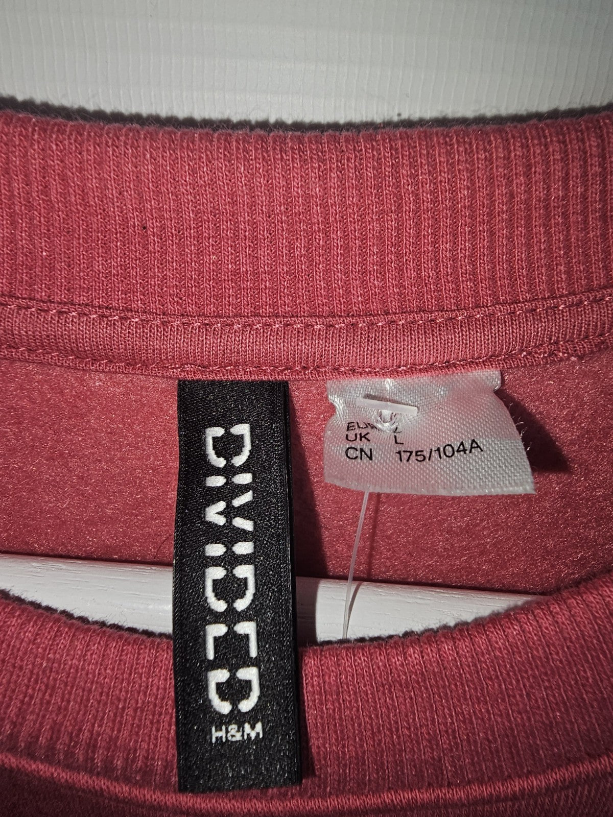 EK4861 Damen Pullover von H&M, Rosa, Gr.L2