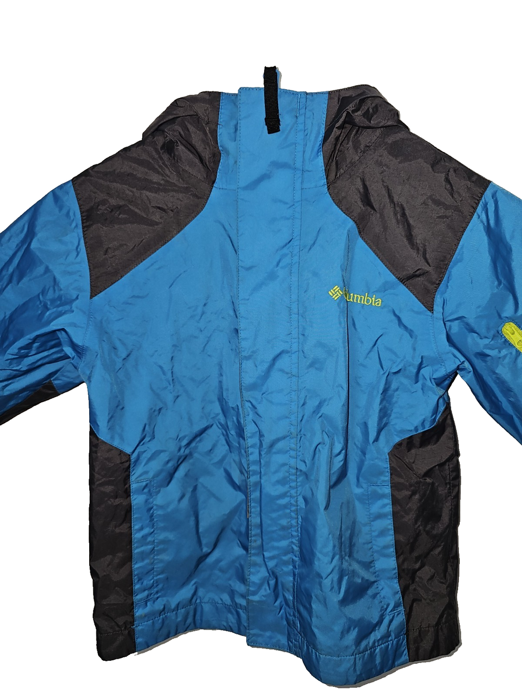 EK8732 Kinder Regenjacke von Columbia, Blau, Gr. 4/5 Jahre1
