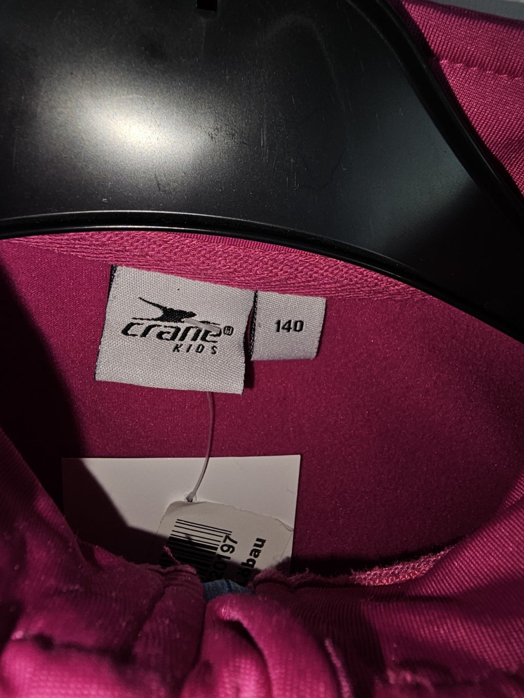 EK7870 Mädchen Sportsweatshirt von Crane, Pink, Gr. 1401