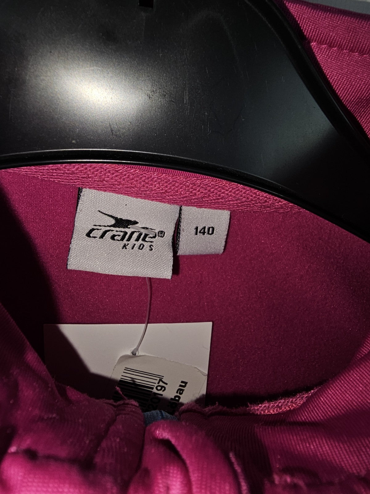 EK7870 Mädchen Sportsweatshirt von Crane, Pink, Gr. 1401
