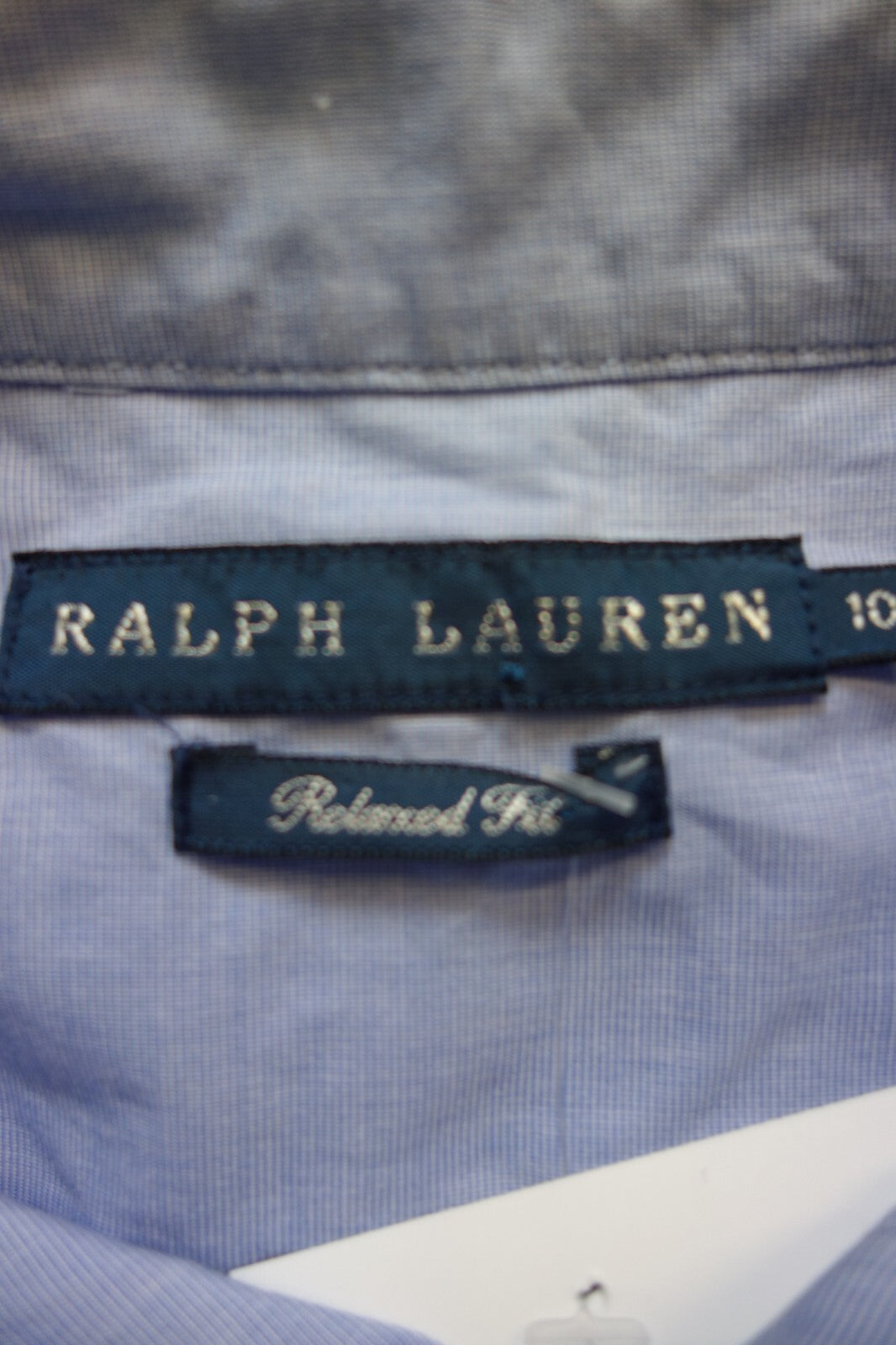 EK3786 Herren Hemd von Ralph Lauren, blau, Gr. 10 (40,4)5